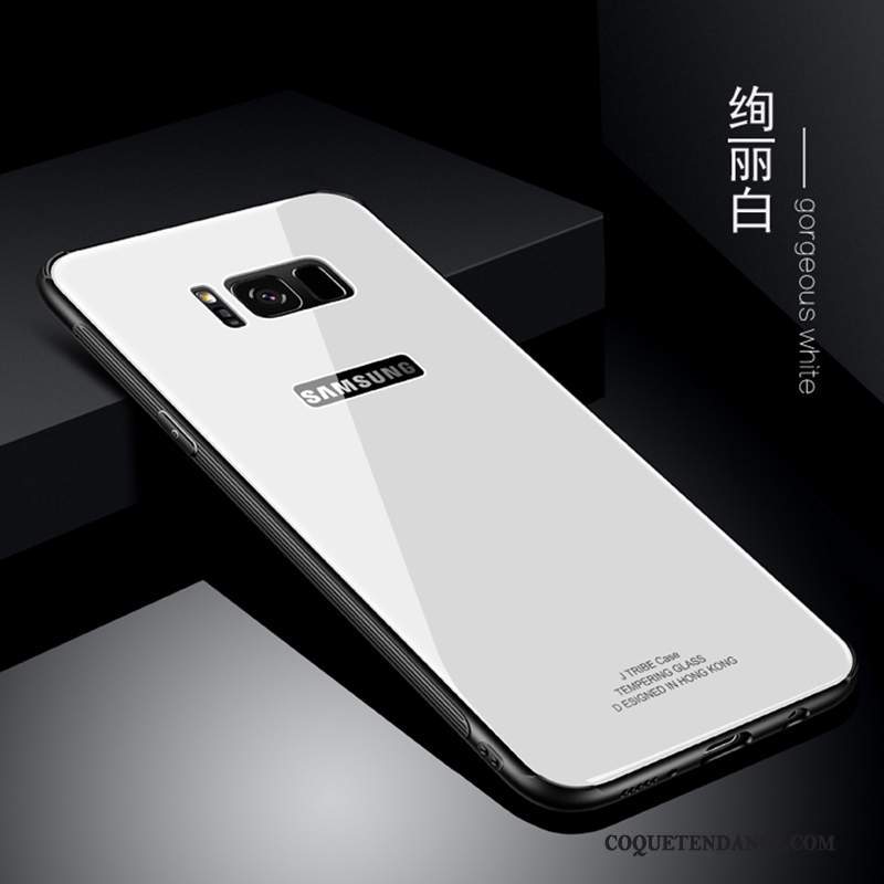Samsung Galaxy S8 Coque Verre Miroir Protection De Téléphone Étui