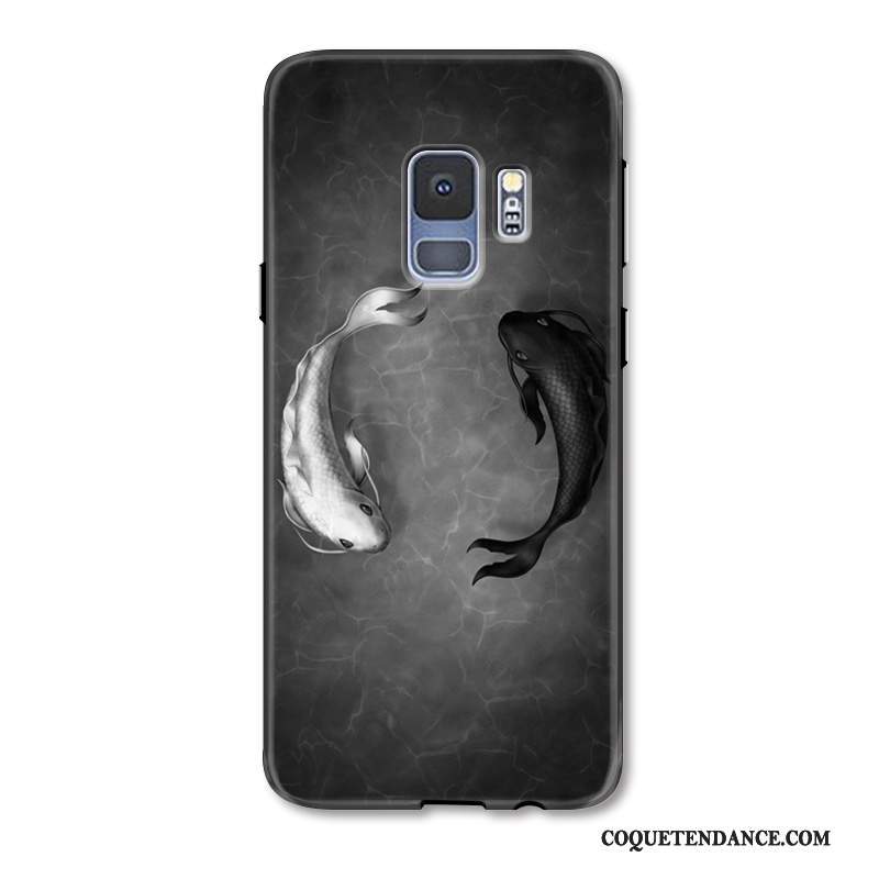 Samsung Galaxy S9+ Coque Gaufrage Personnalité Protection Incassable De Téléphone