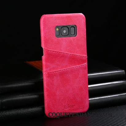 Samsung Galaxy S9 Coque Protection Mode Incassable Cuir Véritable