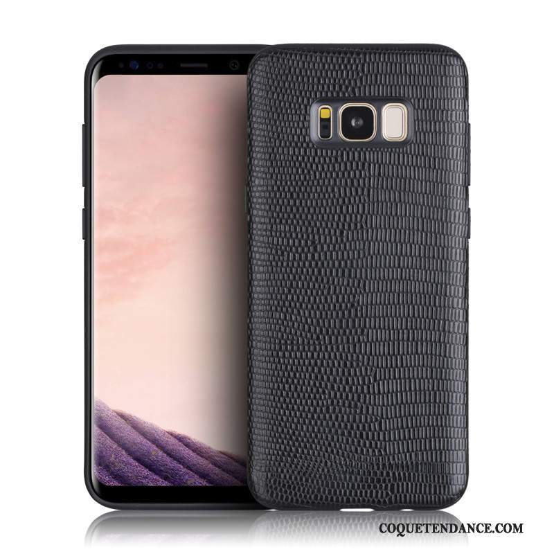 Samsung Galaxy S9+ Coque Silicone De Téléphone Tout Compris Noir Personnalité