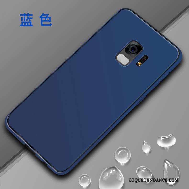 Samsung Galaxy S9+ Coque Silicone Fluide Doux Très Mince Protection