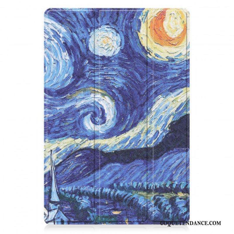 Smart Case Samsung Galaxy Tab A8 (2021) Renforcée Van Gogh