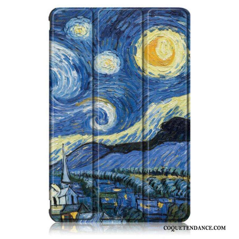 Smart Case Samsung Galaxy Tab S7 FE Renforcée Van Gogh