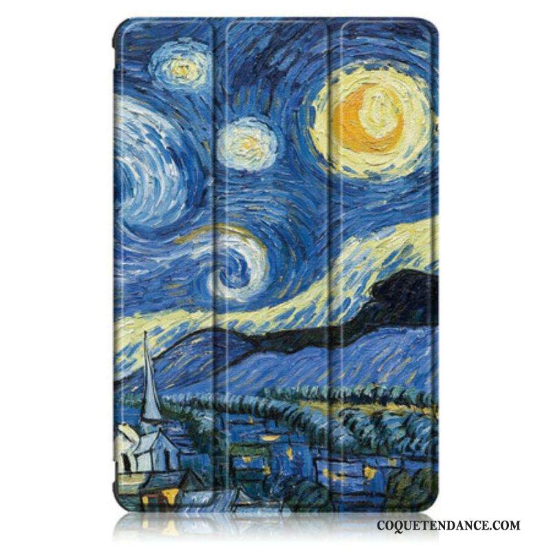 Smart Case Samsung Galaxy Tab S8 / Tab S7 Renforcée Van Gogh