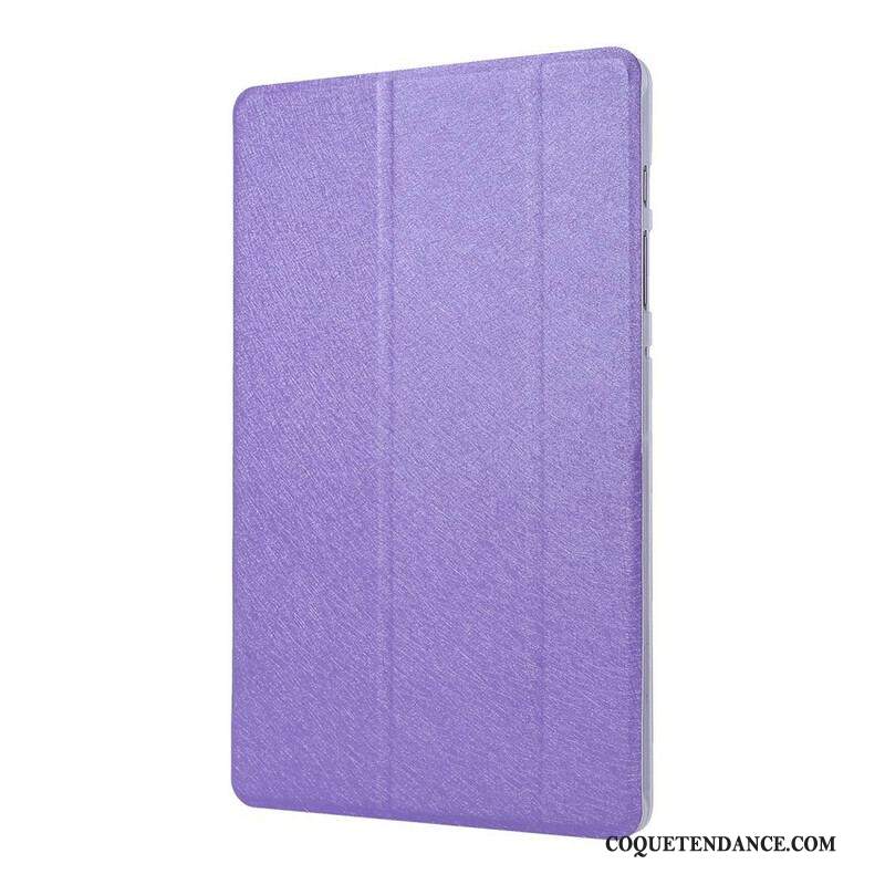 Smart Case Samsung Galaxy Tab S8 / Tab S7 Simili Cuir Texture Soie