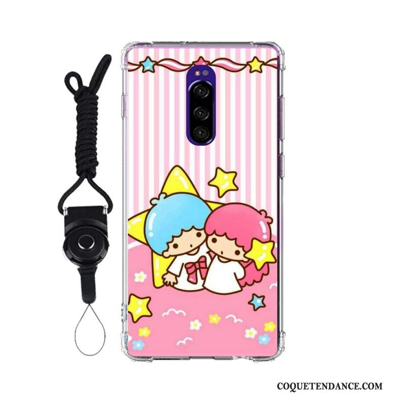 Sony Xperia 1 Coque De Téléphone Étui Rose Personnalisé Incassable