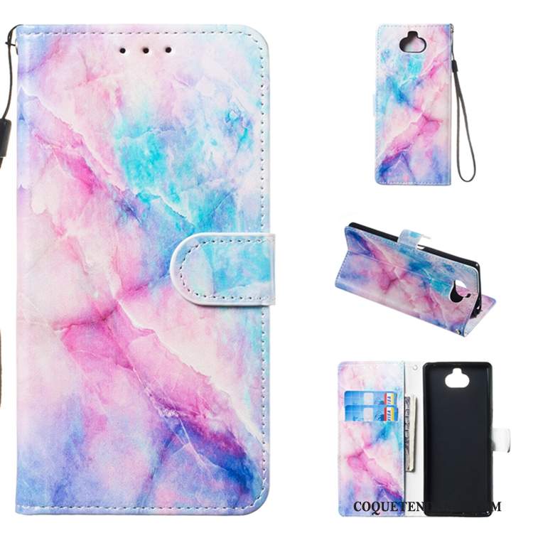 Sony Xperia 10 Coque Multicolore Incassable Étui En Cuir De Téléphone