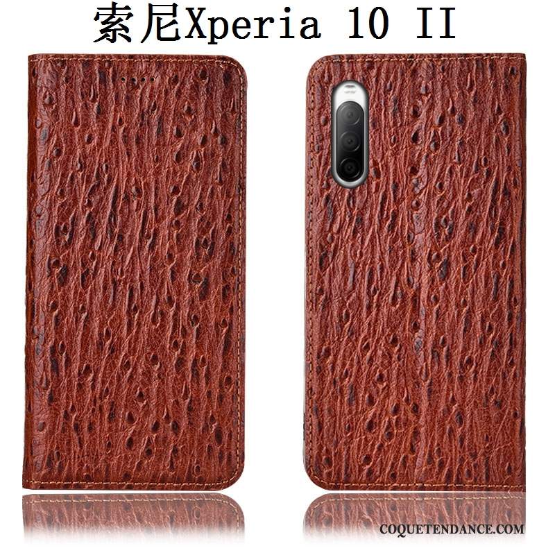 Sony Xperia 10 Ii Coque Protection Housse Étui De Téléphone Modèle Fleurie