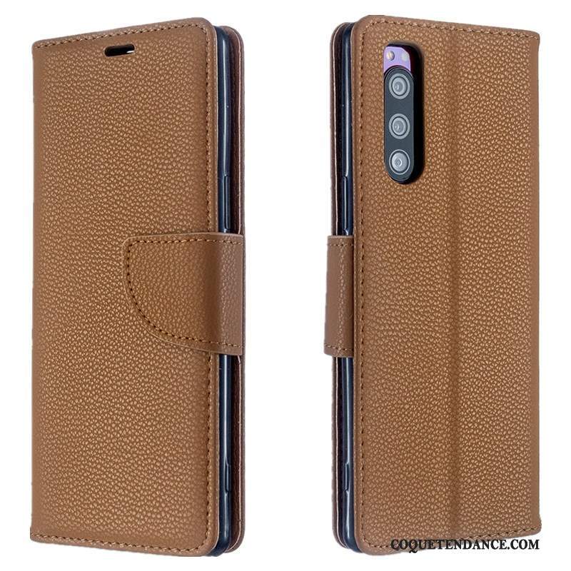 Sony Xperia 5 Coque Portefeuille De Téléphone Tendance Carte Créatif