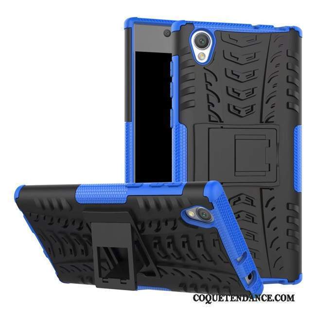 Sony Xperia L1 Coque Support Étui Incassable Délavé En Daim