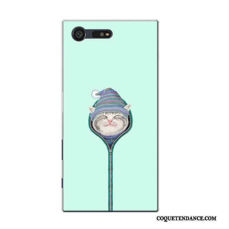 Sony Xperia X Compact Coque Difficile Vert Protection Étui