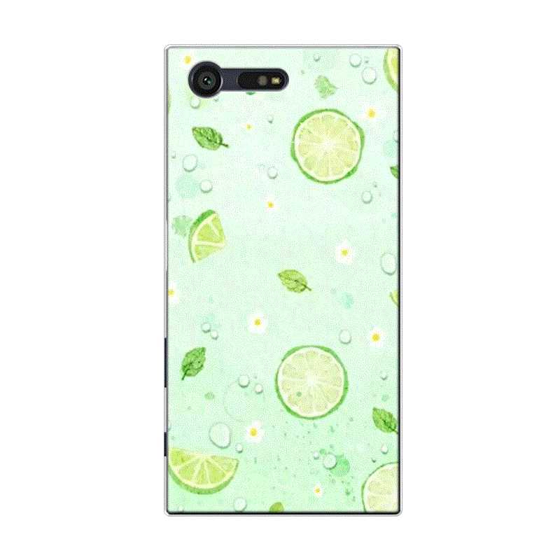 Sony Xperia X Compact Coque Pastèque Citron Silicone Tout Compris Frais