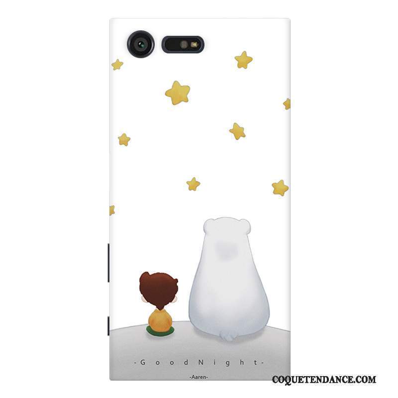 Sony Xperia X Compact Coque Personnalisé Protection Incassable Blanc De Téléphone