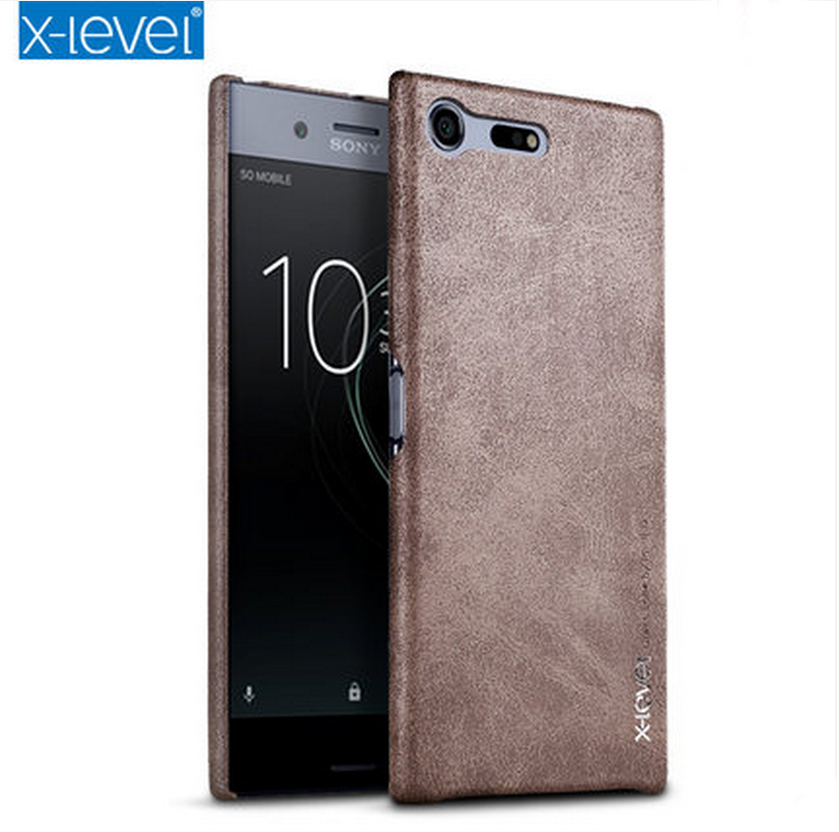 Sony Xperia X Compact Coque Protection De Téléphone Très Mince Border Étui En Cuir