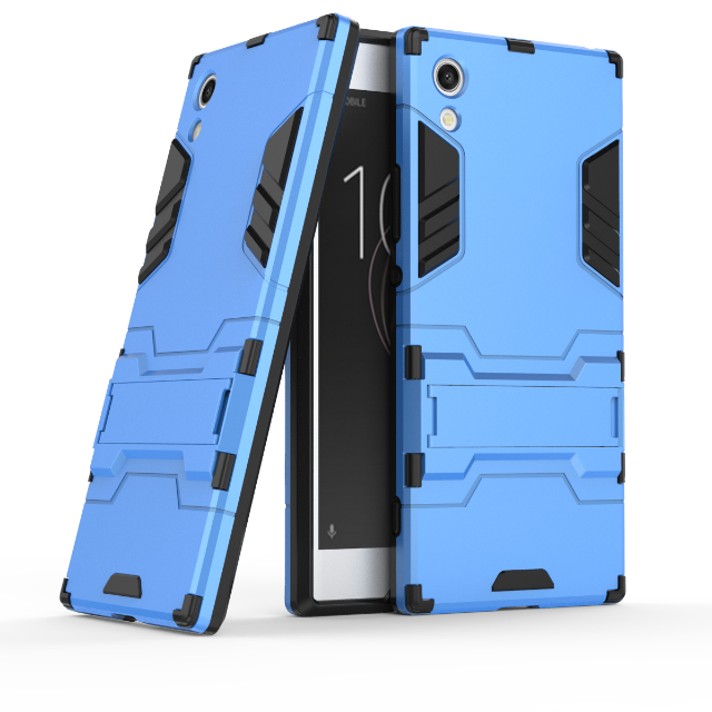 Sony Xperia Xa1 Coque Tendance Coque De Téléphone Protection Bleu