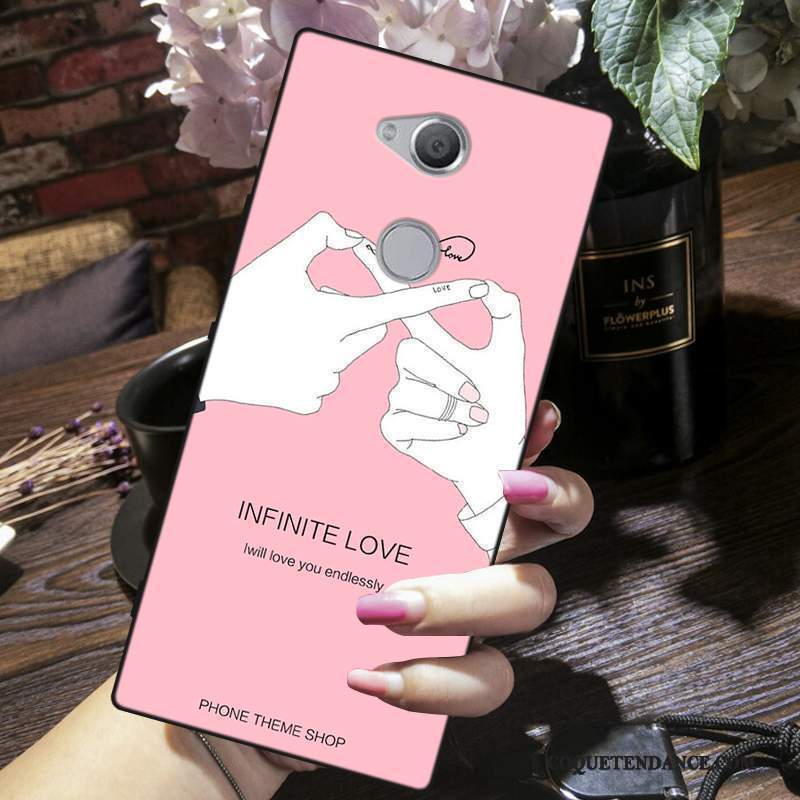 Sony Xperia Xa2 Ultra Coque Tendance Étui Rose De Téléphone Protection