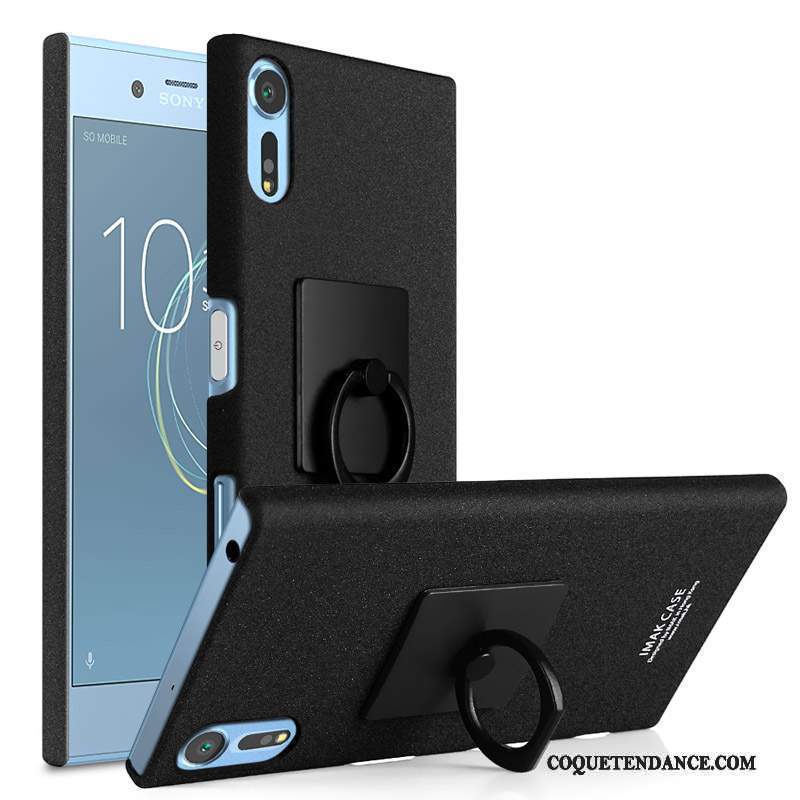 Sony Xperia Xz Coque Étui Anneau Noir Protection