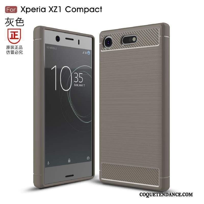 Sony Xperia Xz1 Compact Coque Incassable Protection Clair Tout Compris De Téléphone