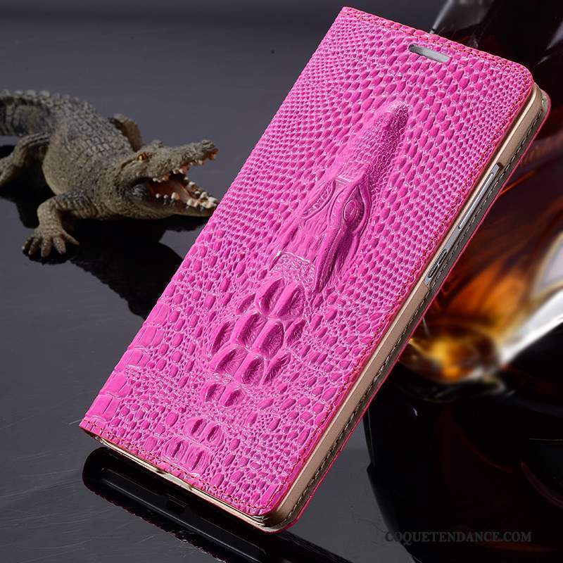 Sony Xperia Z2 Coque Très Mince Protection Violet Cuir Véritable