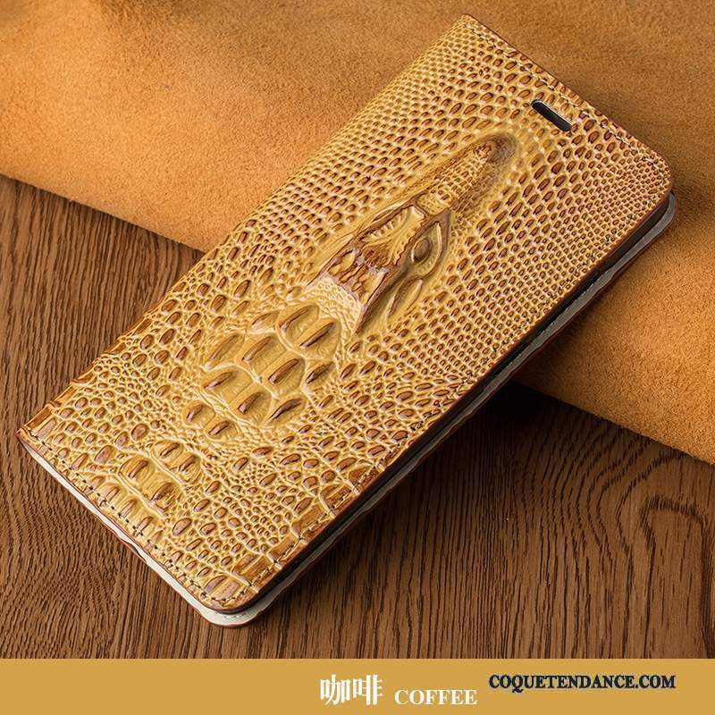 Sony Xperia Z3 Coque Cuir Véritable Incassable Protection Crocodile Modèle De Téléphone