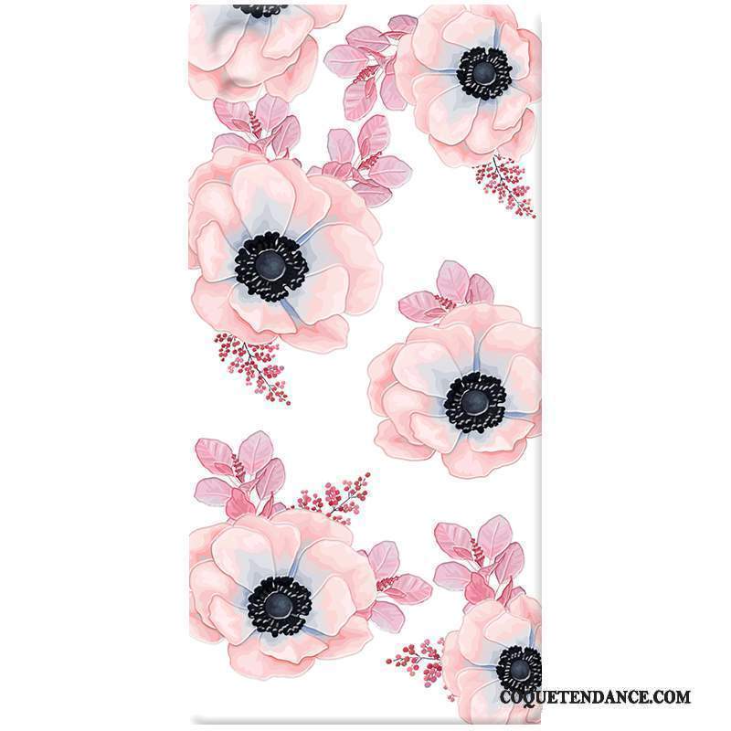 Sony Xperia Z5 Coque Rose Fluide Doux Tendance Silicone