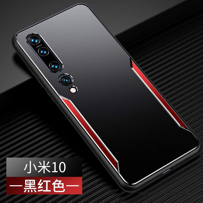 Xiaomi Mi 10 Coque De Téléphone Délavé En Daim Marque De Tendance Incassable Tout Compris