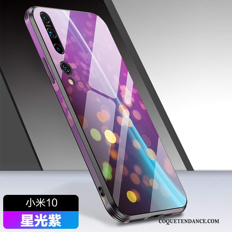 Xiaomi Mi 10 Coque Incassable Violet Personnalité Étui