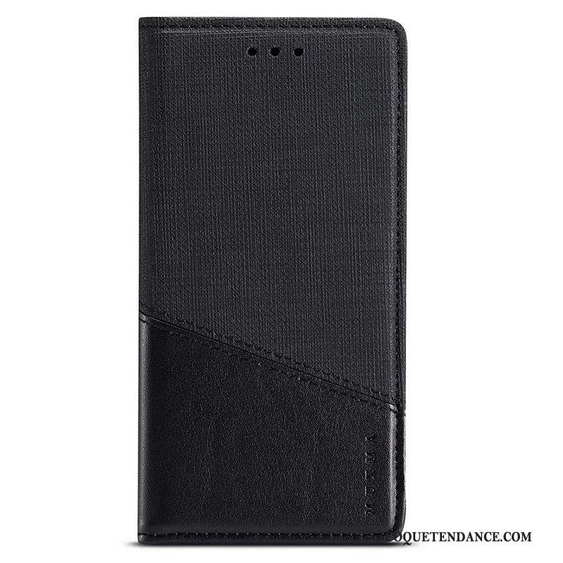 Xiaomi Mi 10 Pro Coque Classique Étui Business Noir Modèle Fleurie