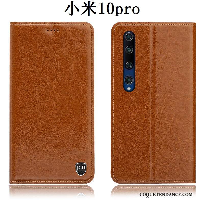 Xiaomi Mi 10 Pro Coque Jeunesse Incassable Étui En Cuir Modèle Fleurie Housse