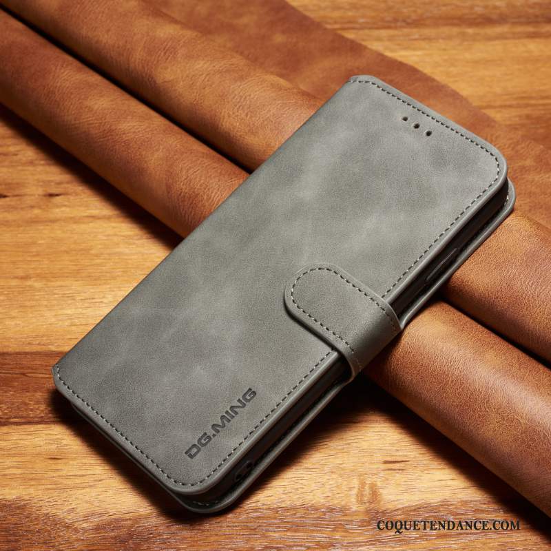 Xiaomi Mi 10 Pro Coque Tendance Vintage Petit Housse Étui En Cuir