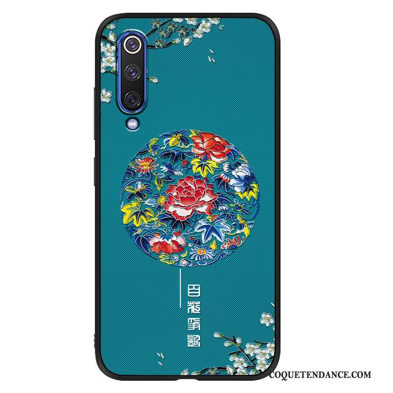 Xiaomi Mi 9 Lite Coque Vent Personnalité Silicone Délavé En Daim Tout Compris