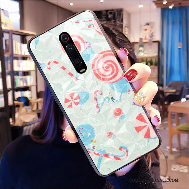 Xiaomi Mi 9t Pro Coque Protection Losange Dessin Animé De Téléphone Étui