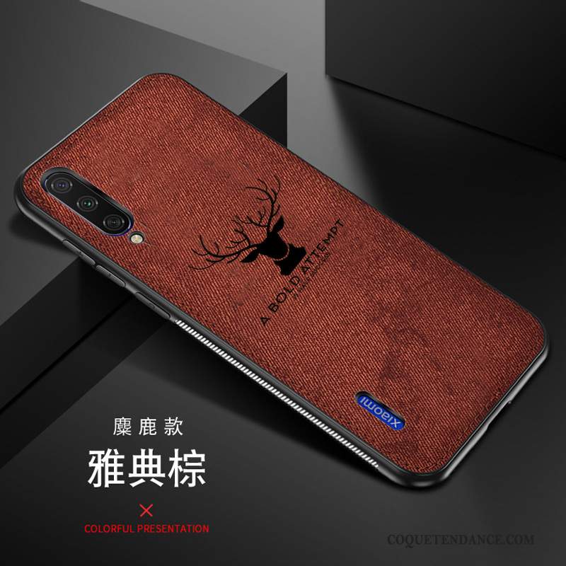 Xiaomi Mi A3 Coque Incassable Modèle Protection En Denim Fluide Doux