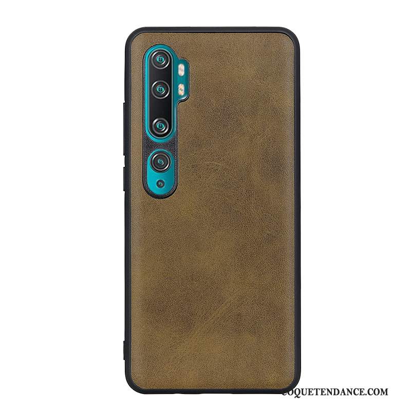 Xiaomi Mi Note 10 Coque Cuir Coque De Téléphone Difficile Tout Compris