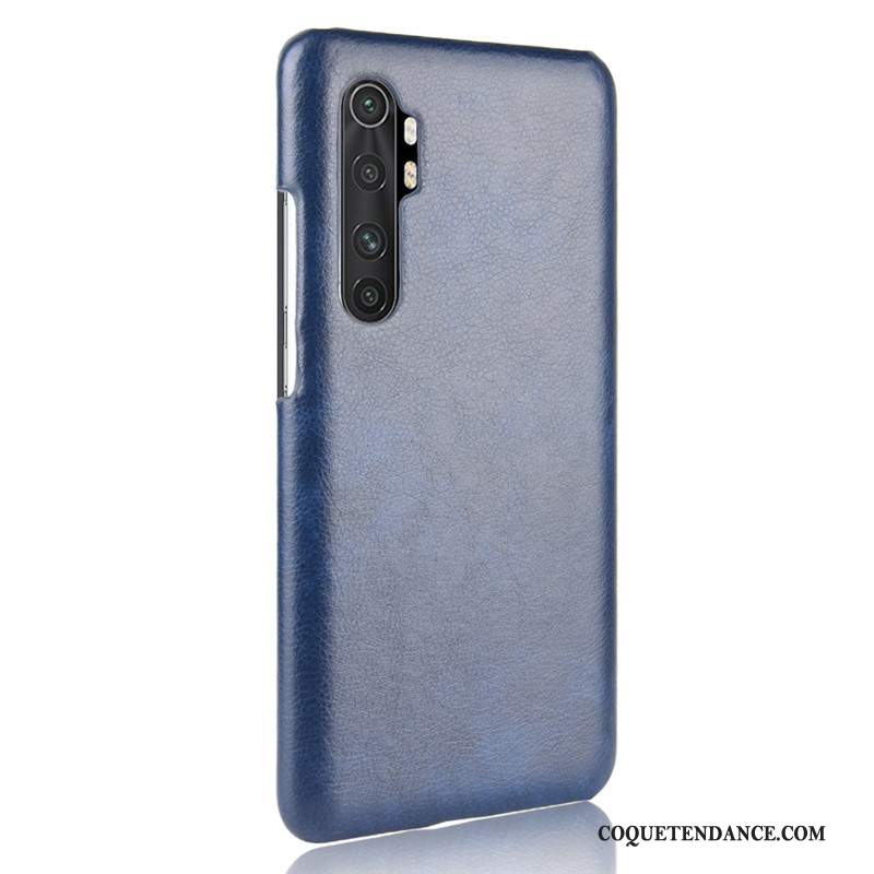 Xiaomi Mi Note 10 Lite Coque De Téléphone Modèle Fleurie Jeunesse Protection Bleu