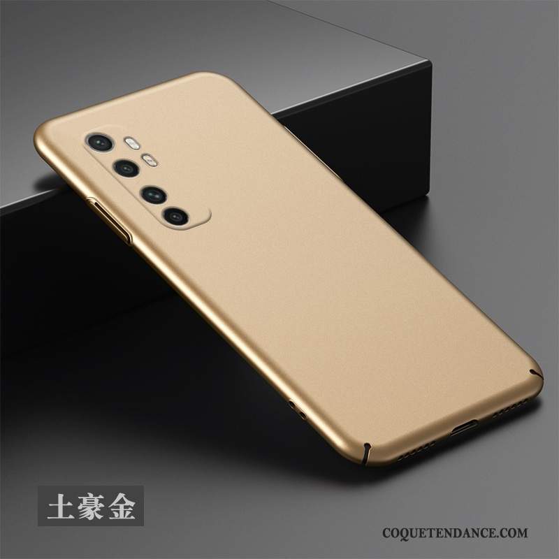 Xiaomi Mi Note 10 Lite Coque Or Tout Compris Difficile Noir