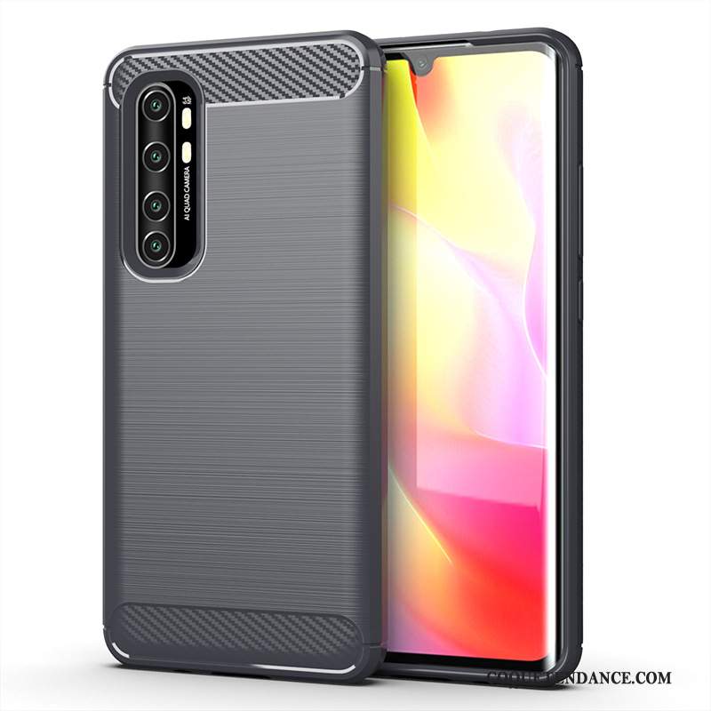 Xiaomi Mi Note 10 Lite Coque Protection Fluide Doux Étui Modèle Fleurie