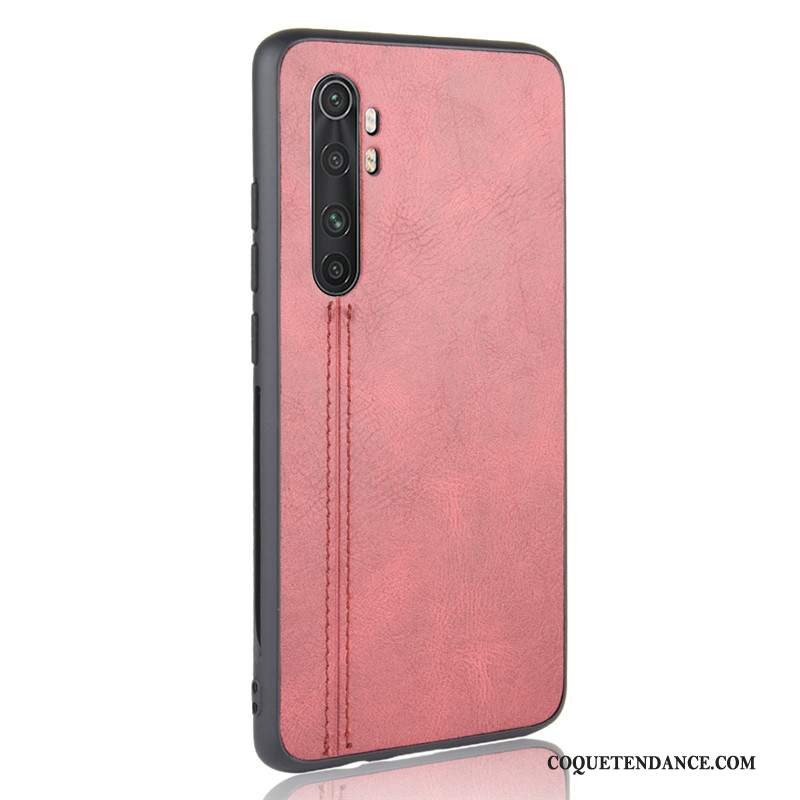 Xiaomi Mi Note 10 Lite Coque Étui En Cuir Jeunesse Petit Bovins De Téléphone