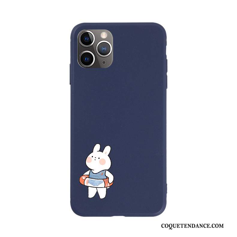 iPhone 11 Pro Coque De Téléphone Dessin Animé Charmant Lapin Amoureux