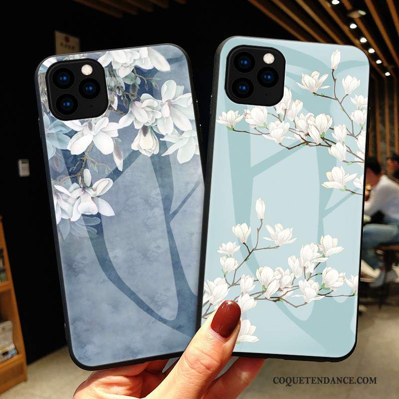 iPhone 11 Pro Coque Fleur Art Petit De Téléphone Étui