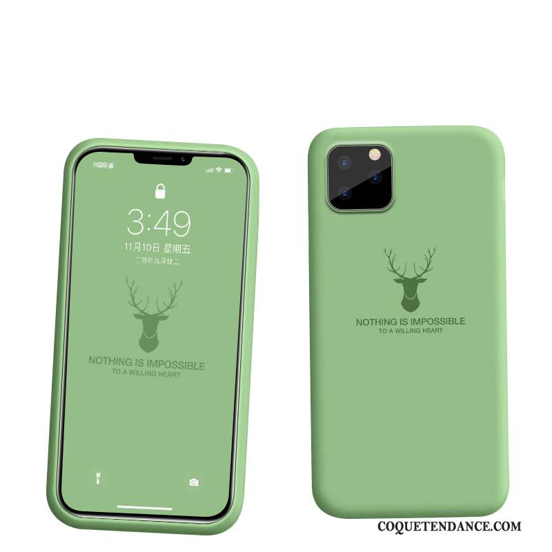 iPhone 11 Pro Coque Incassable Protection Marque De Tendance Étui Fluide Doux