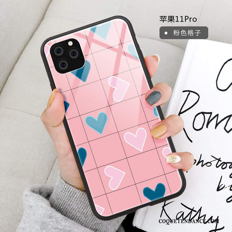 iPhone 11 Pro Coque Protection Étui Charmant Rose De Téléphone