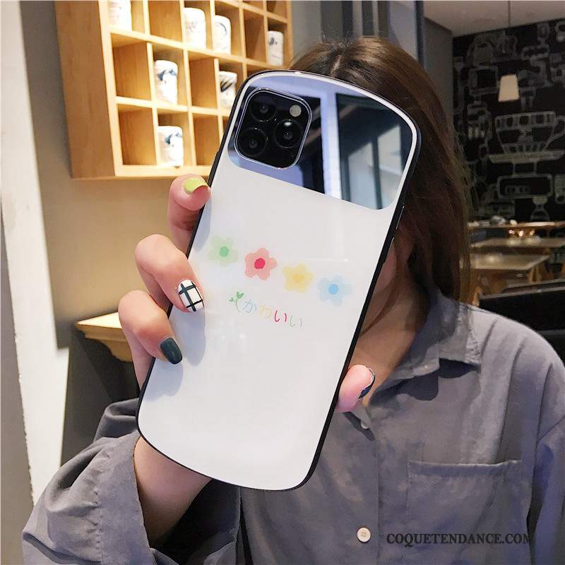 iPhone 11 Pro Max Coque Miroir Incassable De Téléphone Blanc