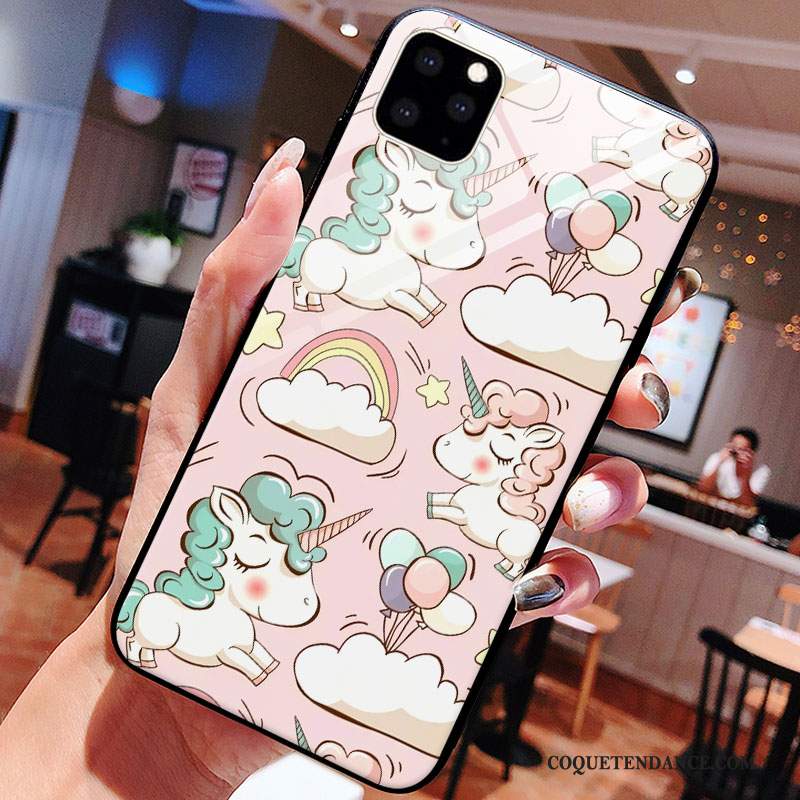 iPhone 11 Pro Max Coque Étui Amoureux Dessin Animé Protection