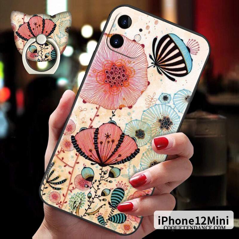 iPhone 12 Mini Coque Vent Protection Incassable Vintage