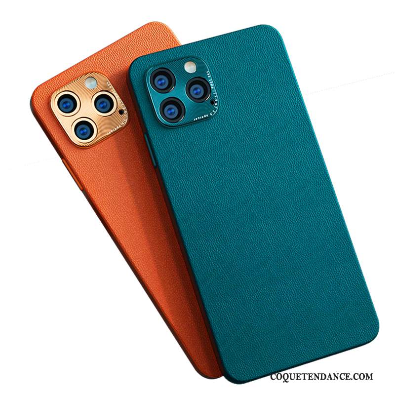 iPhone 12 Pro Coque Cuir Véritable De Téléphone Bleu Tout Compris Nouveau