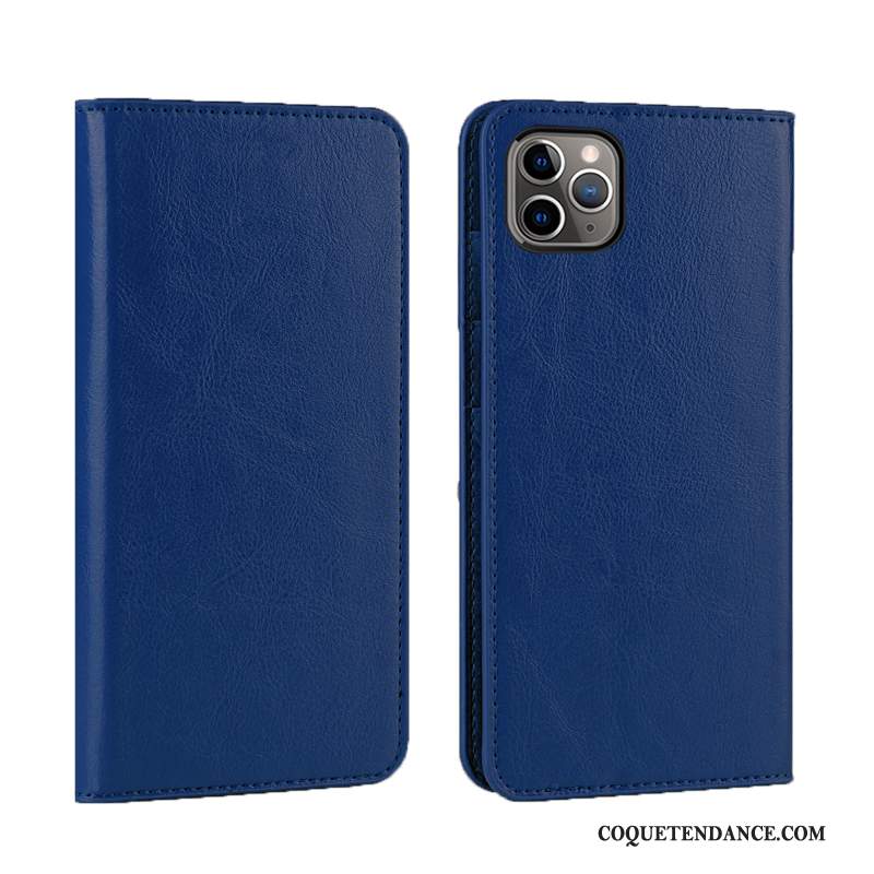 iPhone 12 Pro Coque Tout Compris Business Luxe Bleu De Téléphone