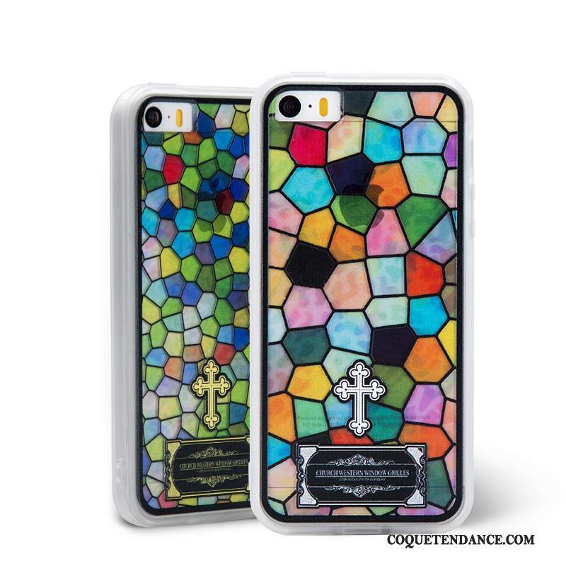 iPhone 5/5s Coque Personnalité Dessin Animé Multicolore De Téléphone Charmant