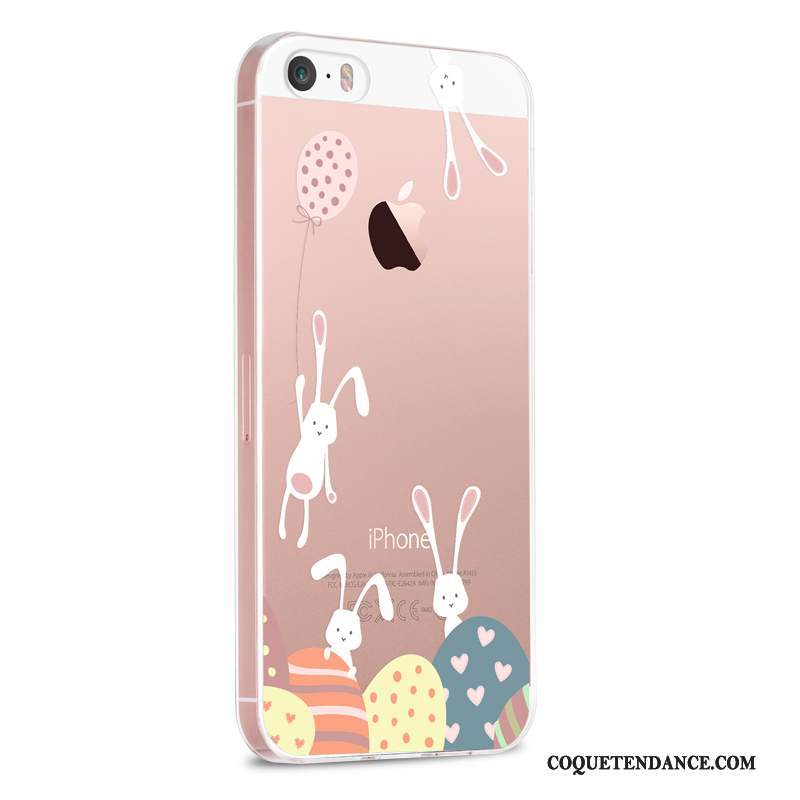 iPhone 5/5s Coque Rose Charmant De Téléphone Très Mince Incassable