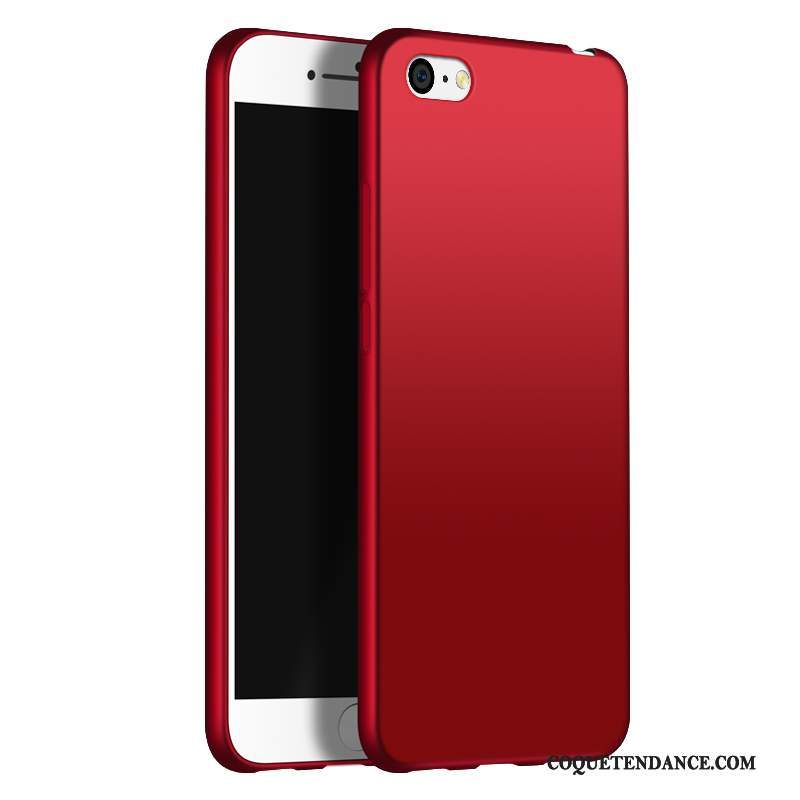 iPhone 5c Coque Protection Couleur Unie Étui Incassable Rouge